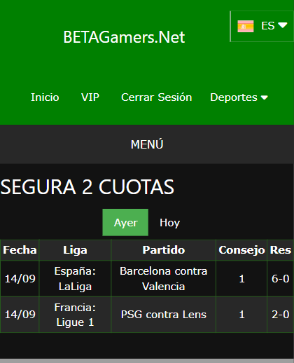 boletas de apuestas ganadoras